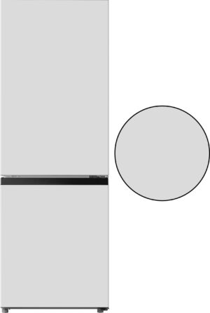 Бял хладилник Hanseatic HKGK14349DW 143 см
